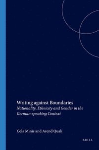 bokomslag Writing against Boundaries