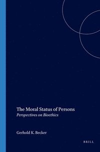 bokomslag Moral Status of Persons