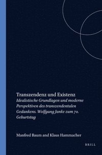 bokomslag Transzendenz und Existenz