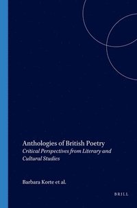 bokomslag Anthologies of British Poetry