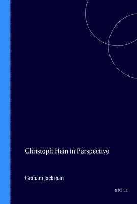bokomslag Christoph Hein in Perspective