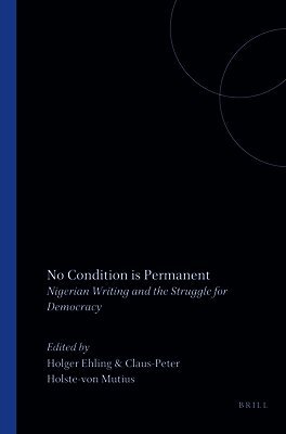 Holger G. Ehling - No Condition is Permanent, Häftad