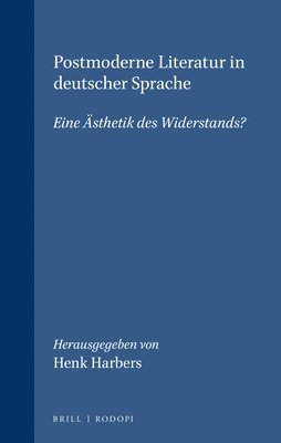 bokomslag Postmoderne Literatur in deutscher Sprache