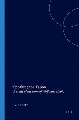 bokomslag Speaking the Taboo