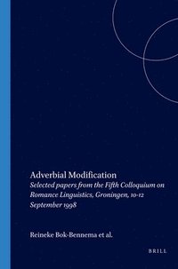bokomslag Adverbial Modification