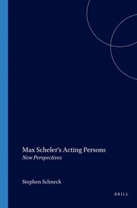 bokomslag Max Scheler's Acting Persons
