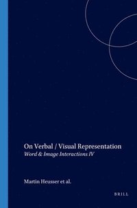 bokomslag On Verbal / Visual Representation
