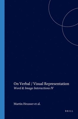 bokomslag On Verbal / Visual Representation
