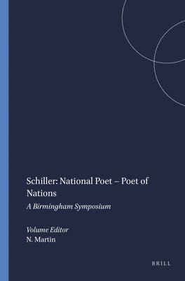 Schiller: National Poet  Poet of Nations 1