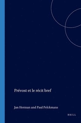 bokomslag Prévost et le récit bref