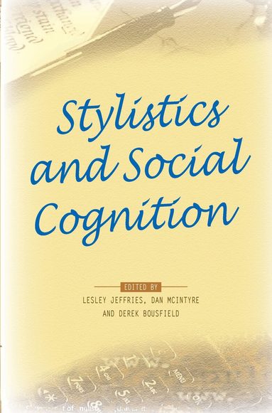 Stylistics and Social Cognition, Häftad