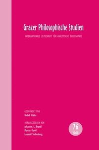 bokomslag Grazer Philosophische Studien: Internationale Zeitschrift Für Analytische Philosophie