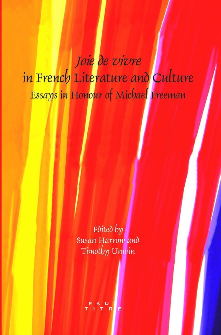 Joie de vivre in French Literature and Culture