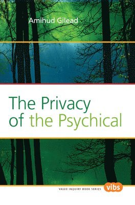 bokomslag Privacy of the Psychical