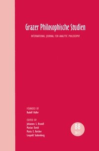bokomslag Grazer Philosophische Studien, Vol. 88 - 2013