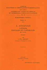 bokomslag S. Athanase. Lettres festales et pastorales en copte