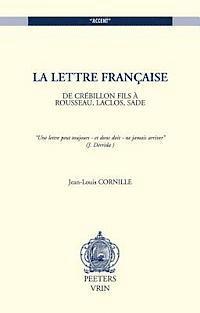 J.-L. Cornille - La lettre française, Häftad