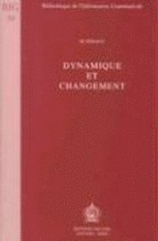 I. Fónagy - Dynamique et changement, Häftad