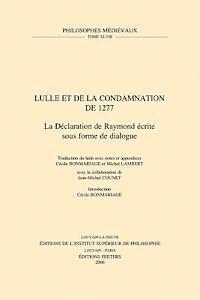 C. Bonmariage, M. Lambert, J.-M. Counet - Lulle et la Condamnation de 1277, Häftad