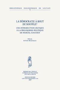 A. Braeckman - La démocratie à bout de souffle?, Häftad