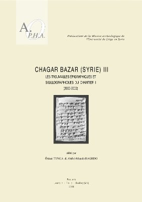 Ö. Tunca, A. Baghdo - Chagar Bazar (Syrie) III, Häftad