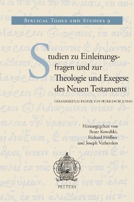 B. Kowalski, R. Höffner, J. Verheyden - Studien zu Einleitungsfragen und zur Theologie und Exegese des Neuen Testaments, Inbunden