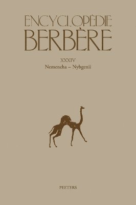Peeters Publishers - Encyclopédie Berbère. Fasc. XXXIV, Häftad