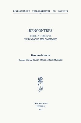 B. Mabille - Rencontres, Häftad