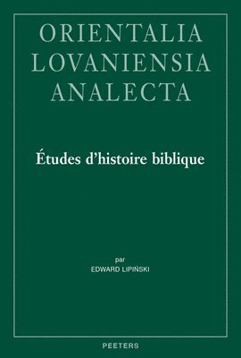 Études d'histoire biblique
