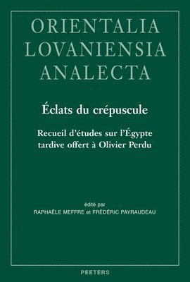 R. Meffre, F. Payraudeau - Éclats du crépuscule, Inbunden