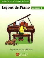Piano Lessons Book 4 - French Edition: Hal Leonard Student Piano Library 1
