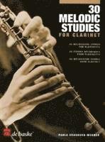 bokomslag 30 Melodic Studies for Clarinet