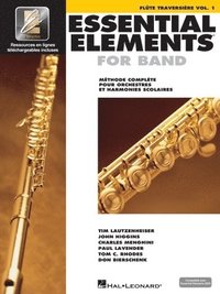 bokomslag Essential Elements for Band Avec Eei Vol. 1 - Flute Traversiere Book/Online Media