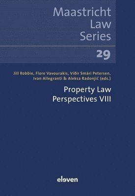 bokomslag Property Law Perspectives VIII