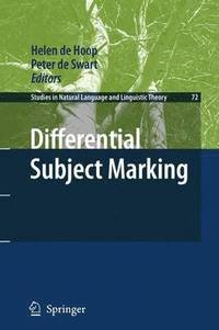 bokomslag Differential Subject Marking