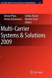 bokomslag Multi-Carrier Systems & Solutions 2009