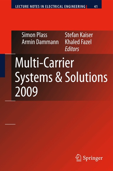 Simon Plass, Armin Dammann, Stefan Kaiser, Khaled Fazel - Multi-Carrier Systems & Solutions 2009, Inbunden