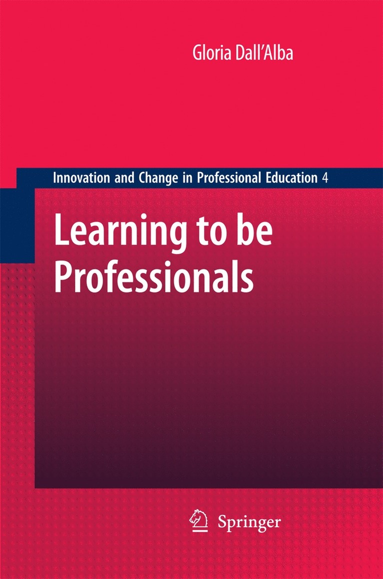 Learning to be Professionals 1