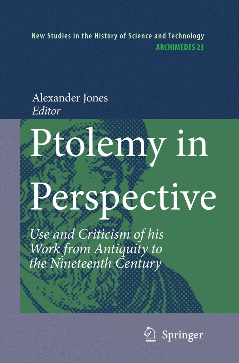 Alexander Jones - Ptolemy in Perspective, Inbunden