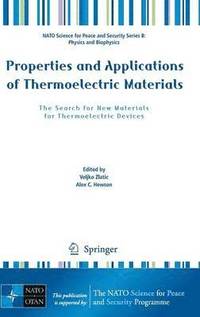 bokomslag Properties and Applications of Thermoelectric Materials