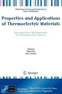 bokomslag Properties and Applications of Thermoelectric Materials