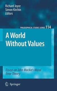 bokomslag A World Without Values