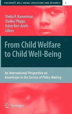 bokomslag From Child Welfare to Child Well-Being