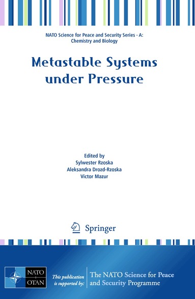 Sylwester Rzoska, Aleksandra Drozd-Rzoska, Victor Mazur - Metastable Systems under Pressure, Häftad