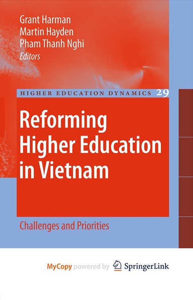 Grant Harman, Martin Hayden, Thanh Nghi Pham - Reforming Higher Education in Vietnam, Inbunden