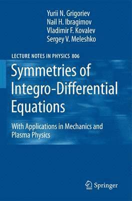 bokomslag Symmetries of Integro-Differential Equations