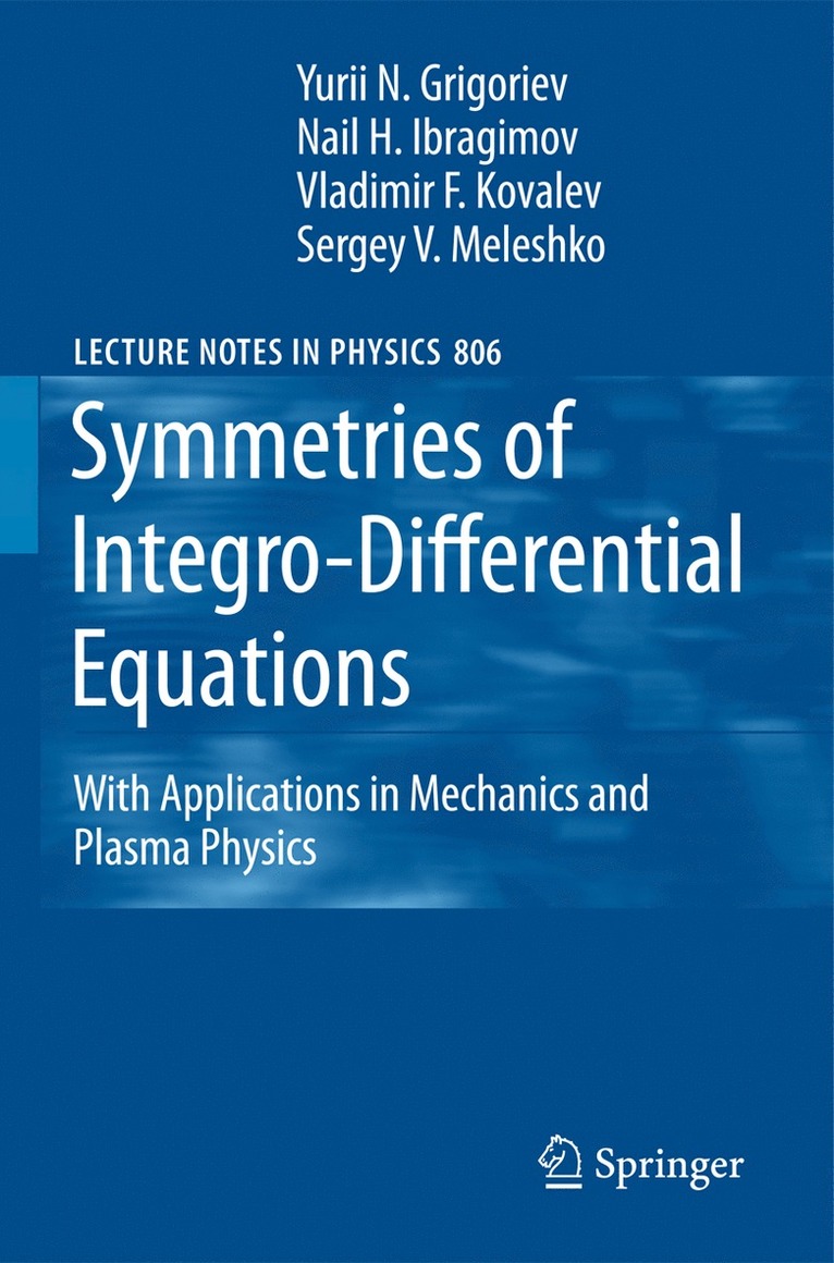 Symmetries of Integro-Differential Equations