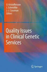 bokomslag Quality Issues in Clinical Genetic Services