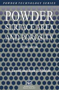 bokomslag Powder Surface Area and Porosity