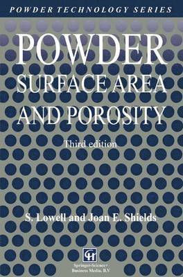 bokomslag Powder Surface Area and Porosity